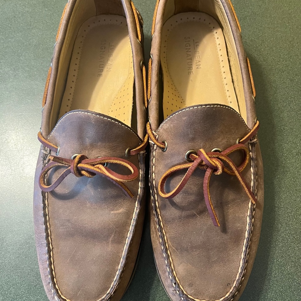 L.L. Bean Men's Signature Handsewn Jackman Camp Mocs size 11